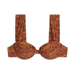 WeWoreWhat Claudia Tortoise Shell Bikini Top